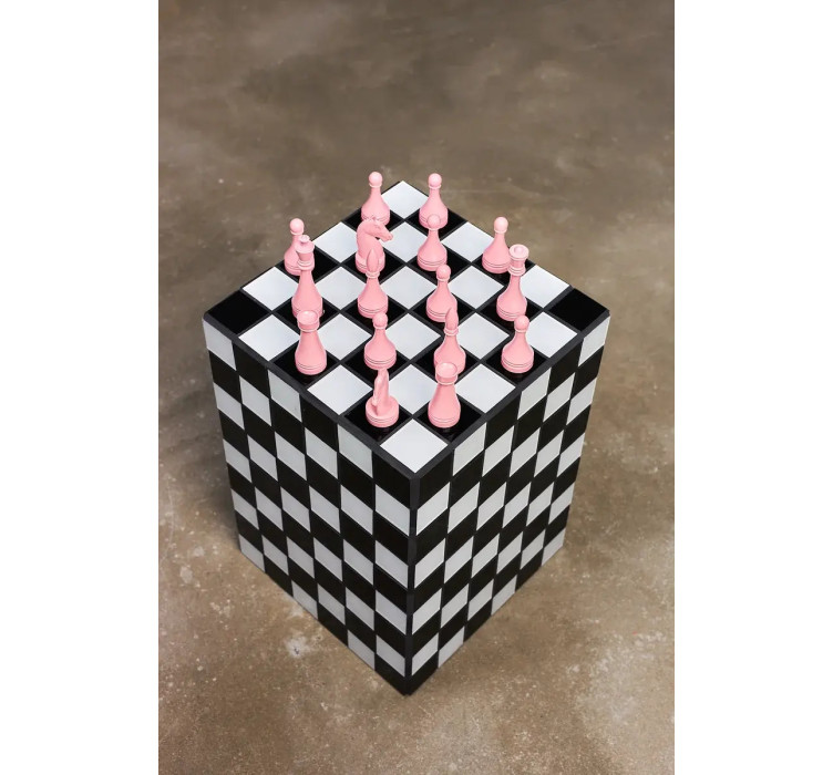 Кавовий столик Standart Chess Cube 45/35 см. Tile 5 см2